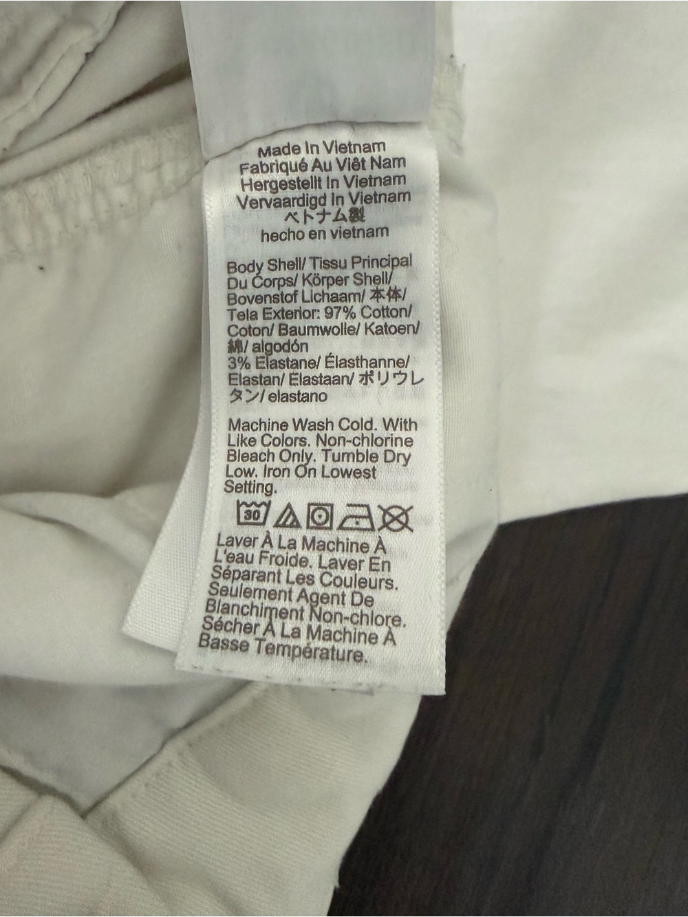 J. Crew High Rise Girlfriend Chino Pants White Size 8 - Picture 10 of 10